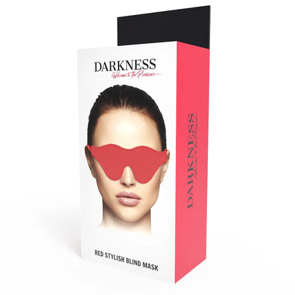 DARKNESS - ROTE MASKE - Augenmaske