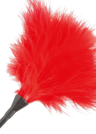 DARKNESS - ROTER STIMULIERENDER STIFT 42CM - Boas und Federn