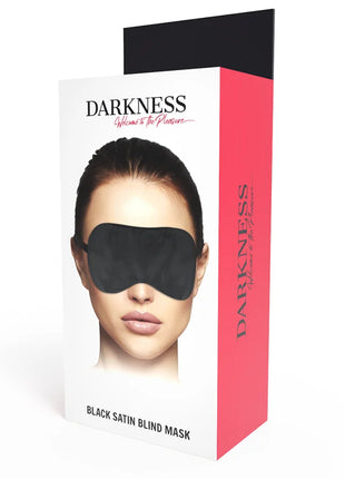 DARKNESS - SCHWARZE BASIC-MASKE - Augenmaske