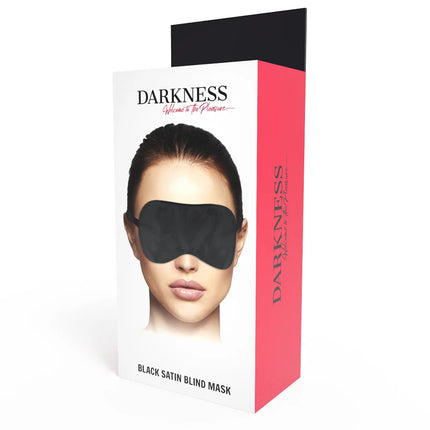 DARKNESS - SCHWARZE BASIC-MASKE - Augenmaske