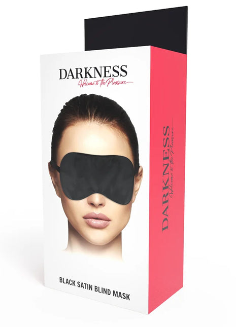 DARKNESS - SCHWARZE BASIC-MASKE - Augenmaske