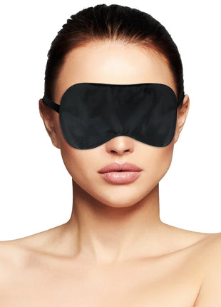 DARKNESS - SCHWARZE BASIC-MASKE - Augenmaske