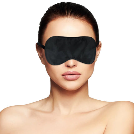 DARKNESS - SCHWARZE BASIC-MASKE - Augenmaske