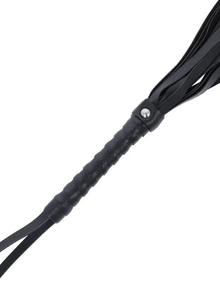 DARKNESS - SCHWARZE BONDAGE-PEITSCHE 45 CM - Peitschen