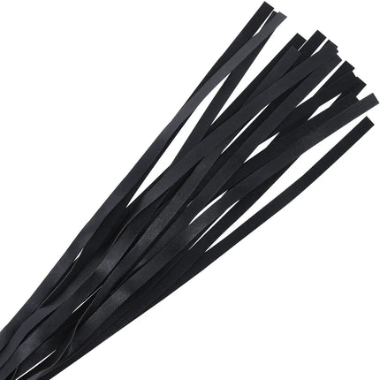 DARKNESS - SCHWARZE BONDAGE-PEITSCHE 45 CM - Peitschen