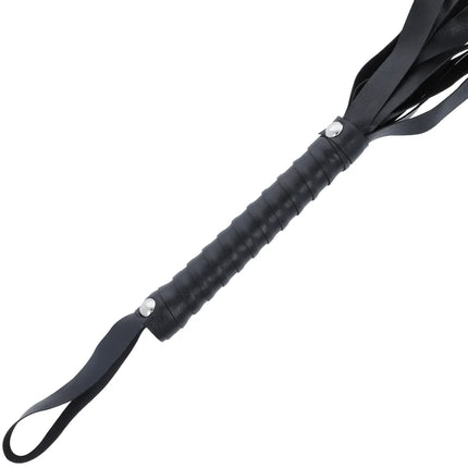 DARKNESS - SCHWARZE BONDAGE-PEITSCHE 51 CM - Peitschen