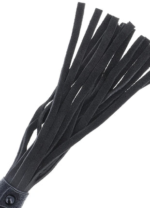 DARKNESS - SCHWARZE BONDAGE-PEITSCHE MIT LEDERGRIFF - Peitschen