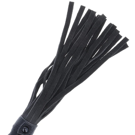 DARKNESS - SCHWARZE BONDAGE-PEITSCHE MIT LEDERGRIFF - Peitschen