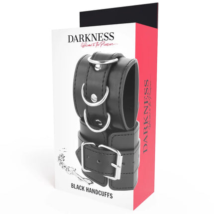 DARKNESS - SCHWARZE HANDSCHELLEN - Handschellen für Frauen