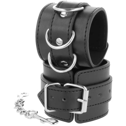 DARKNESS - SCHWARZE HANDSCHELLEN - Handschellen für Frauen