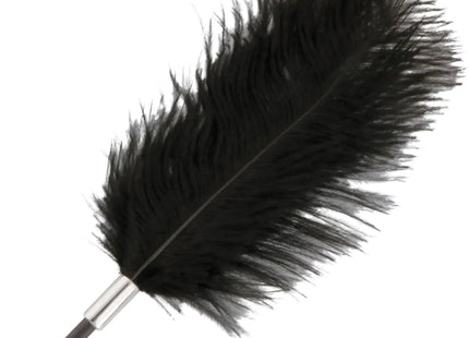 DARKNESS - SCHWARZE LIEBESFEDER-PEISTE 56 CM - Boas und Federn