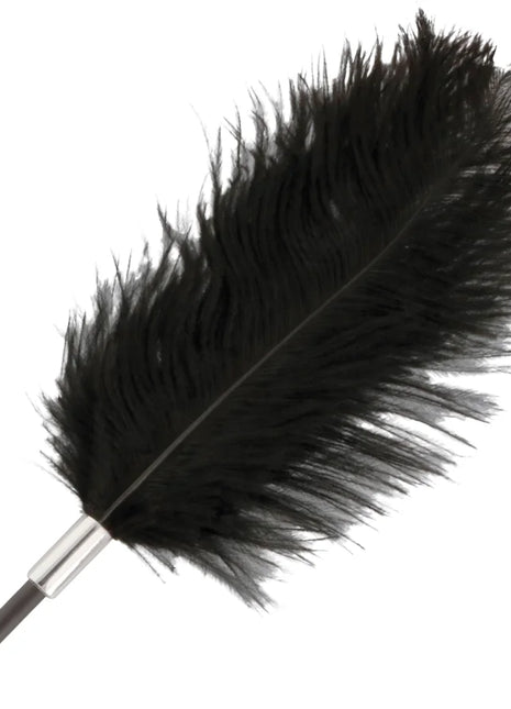 DARKNESS - SCHWARZE LIEBESFEDER-PEISTE 56 CM - Boas und Federn
