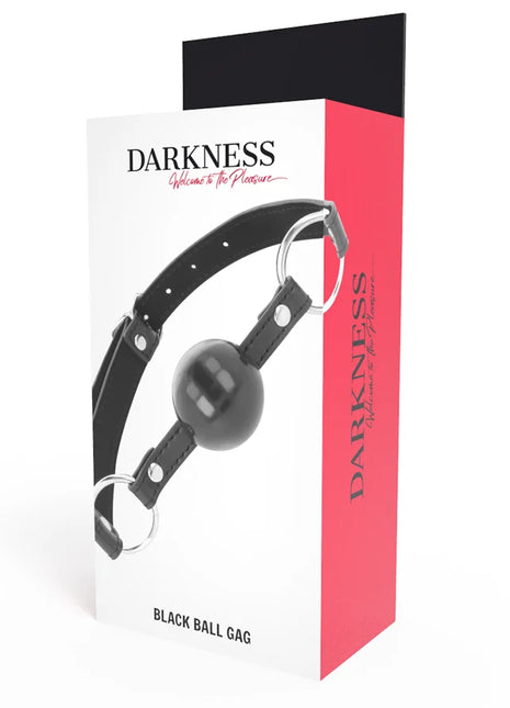 DARKNESS - SCHWARZER BALLKNOPF - Ballgag