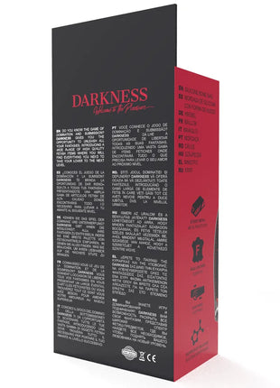 DARKNESS - SCHWARZER KNOCHEN-SILIKON-Knebel - Mundknebel