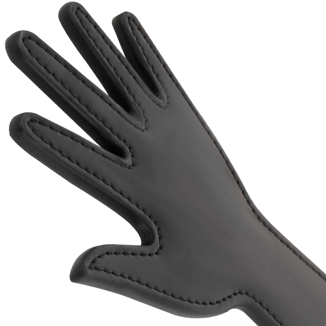 DARKNESS - SCHWARZES FETISCH-HANDPADDEL - Paddel