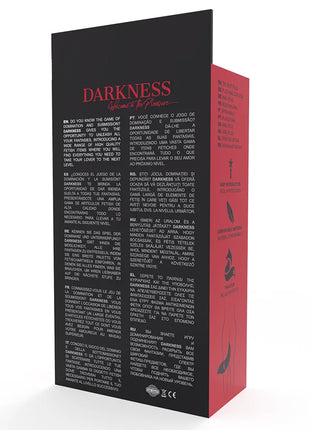 DARKNESS - SILIKON-ANALSPLUG MIT GRAUEM SCHWANZ - Analplug