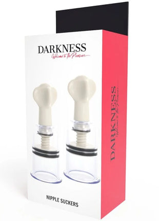 DARKNESS - TRANSPARENTER NIPPELSAUGER 5CM DURCHMESSER - Nippelsauger