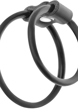 DARKNESS - VERSTRKENDE DUO-PENISRINGE. - Penisring ohne Vibration