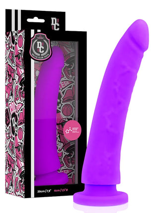 DELTA CLUB - TOYS ARNES + DONG LILA SILIKON 20 CM -O- 4 CM