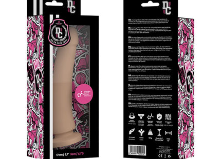 DELTA CLUB - TOYS DILDO NATÜRLICHES MEDIZINISCHES SILIKON 17 CM -O- 3 CM