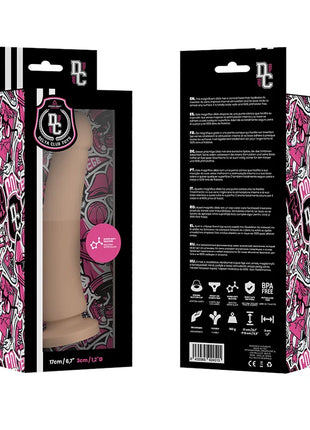 DELTA CLUB - TOYS DILDO NATÜRLICHES MEDIZINISCHES SILIKON 17 CM -O- 3 CM