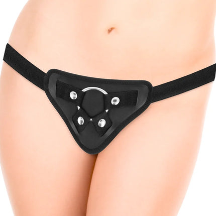 DELTA CLUB - TOYS HARNESS + DONG FLESH SILIKON 17 CM -O- 3 CM