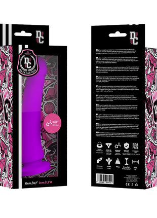 DELTA CLUB - TOYS LILA DILDO MEDIZINISCHES SILIKON 17 CM -O- 3 CM - Dildos