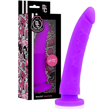 DELTA CLUB - TOYS LILA DILDO MEDIZINISCHES SILIKON 17 CM -O- 3 CM - Dildos