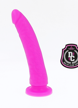 DELTA CLUB - TOYS LILA DILDO MEDIZINISCHES SILIKON 20 CM -O- 4 CM - Dildos
