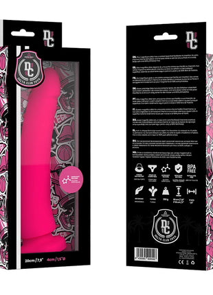 DELTA CLUB - TOYS ROSA DILDO MEDIZINISCHES SILIKON 20 CM -O- 4 CM - Dildos