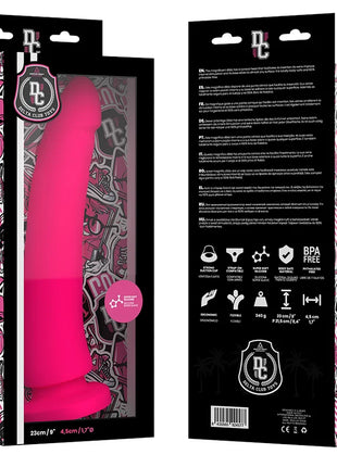 DELTA CLUB - TOYS ROSA DILDO MEDIZINISCHES SILIKON 23 CM -O- 4.5 CM - Dildos