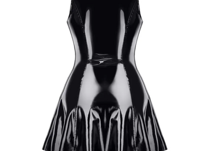 schwarzes PVC Miniklied TDPerlita001 - 2XL-1