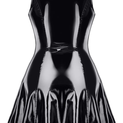 schwarzes PVC Miniklied TDPerlita001 - 2XL-1