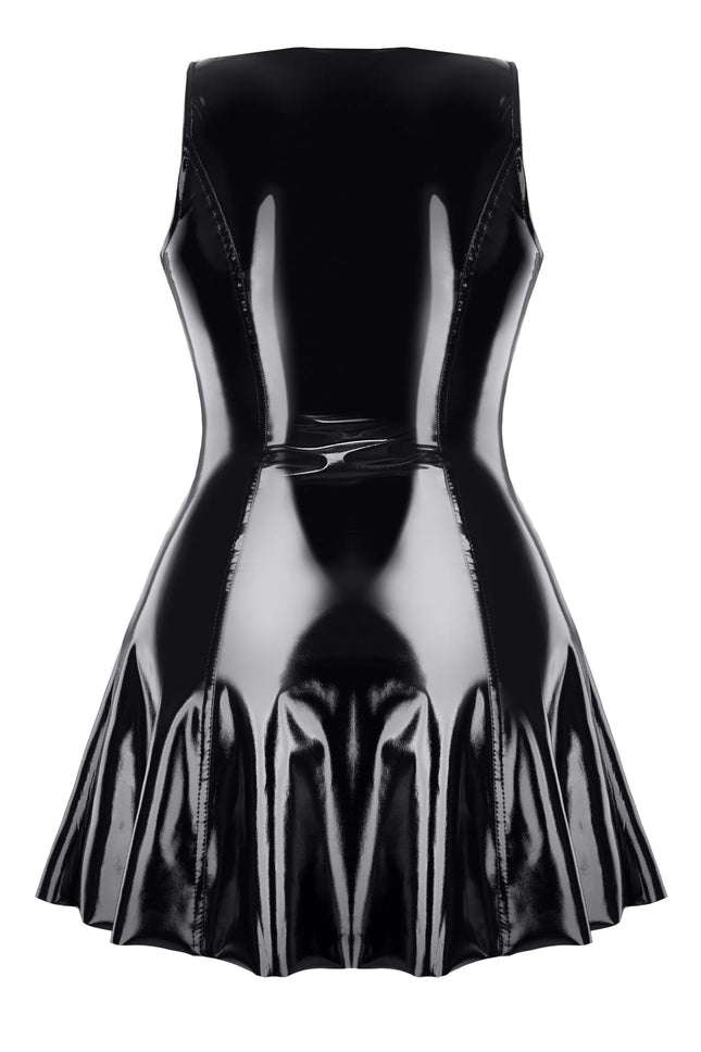schwarzes PVC Miniklied TDPerlita001 - 2XL-1