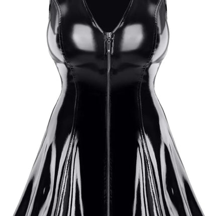 schwarzes PVC Miniklied TDPerlita001 - 2XL-0