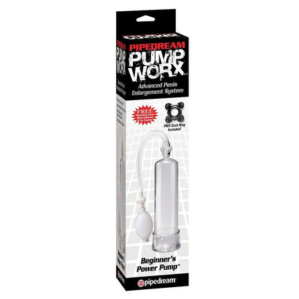 PUMP WORX - BEGINNERS POWER PUMP CLEAR - Penispumpe