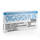 Weiße rechteckige box diablo goloso orgasmin plus 500mg männliches leistungspräparat mit blauer schrift