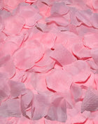 Diablo picante 100 rosa blütenblätter aus papier in pink zur dekoration und bastelarbeiten