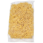 Eine klare plastikverpackung mit 250 gramm pale gelben penis-nudeln für diverty sex diablo picante pasta
