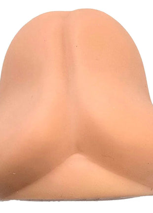 Peachfarbener silikon-nasenmodell in der diablo picante anti-stress-penis-farbe nackt serienfarbvariante