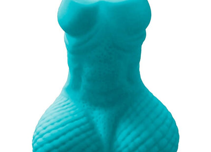 Teal silikon männervase in penisform als diablo picante blaues penis-schnapsglas novelty produkt