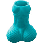 Teal silikon männervase in penisform als diablo picante blaues penis-schnapsglas novelty produkt