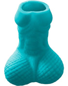 Teal silikon männervase in penisform als diablo picante blaues penis-schnapsglas novelty produkt