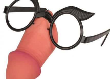 Schwarze plastikbrille mit teufelsspitzen und texturierten, flügelähnlichen bügeln diablo picante brille in schwanzform