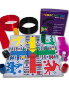 Lila box parchís erotico kama sutra mit buntem spielbrett und accessoires im produkt diablo picante erotischer aufnhmer