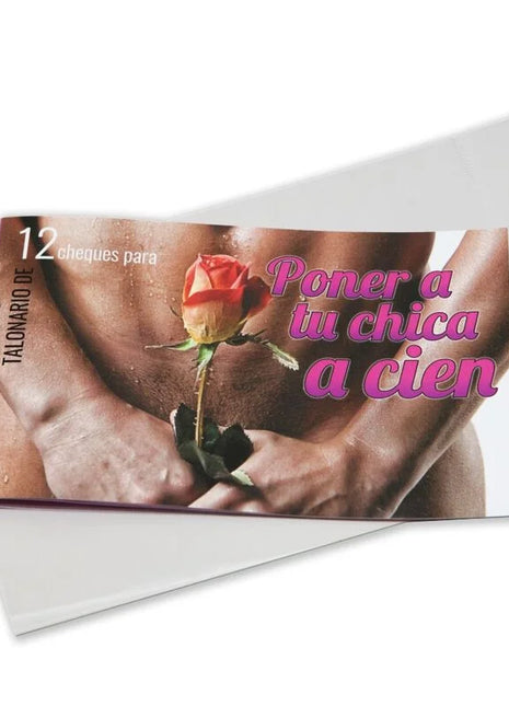 Glänzende rechteckige checkhülle mit roter rose und pinkem text für diabolo picante gutscheine für ihr mädchen