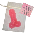 Diablo picante parfümierte seife in penisform rosa aus durchsichtigem material mit duft