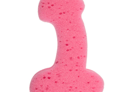 Pink silikon penis-schwamm diablo picante in rosa farbe für sanfte reinigung und peeling