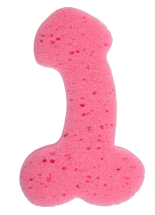Pink silikon penis-schwamm diablo picante in rosa farbe für sanfte reinigung und peeling