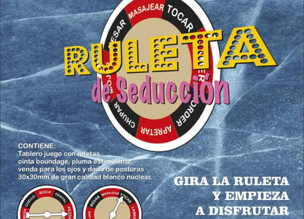 Diablo picante kamasutra spiel mit zwei roulette rädern in rot schwarz beige für sinnliche aktivitäten